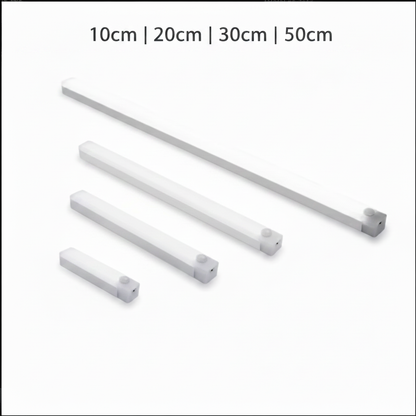 Light Bars with CM Sizes at Top